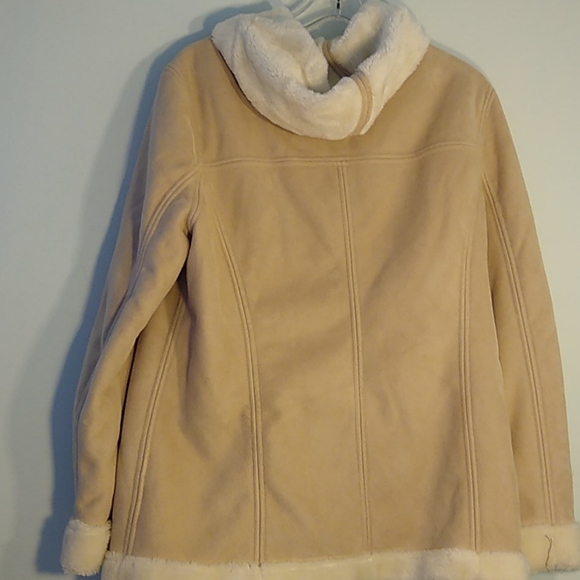Sonoma Tan Microsuede 1X Jacket - Picture 3 of 10